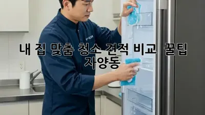 내 집 맞춤 청소🧹 견적 비교 & 꿀팁 (자양동)
