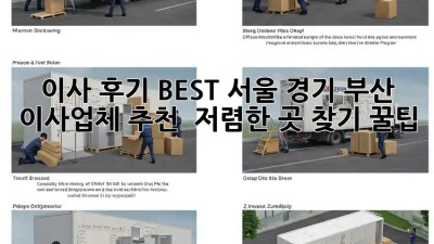 이사 후기 BEST! 서울, 경기, 부산 이사업체 추천 & 저렴한 곳 찾기 꿀팁! ✨